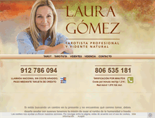 Tablet Screenshot of lauragomezvidentenatural.com